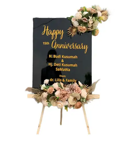 Papan Bunga Akrilik Meuraxa